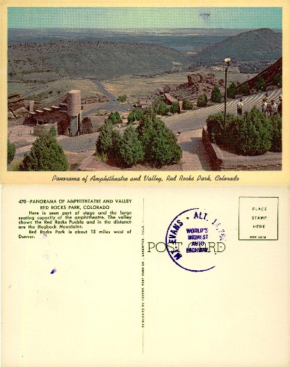 Amphitheater and Valley Panorama