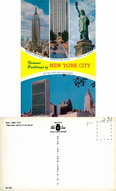New York City Landmarks Collage