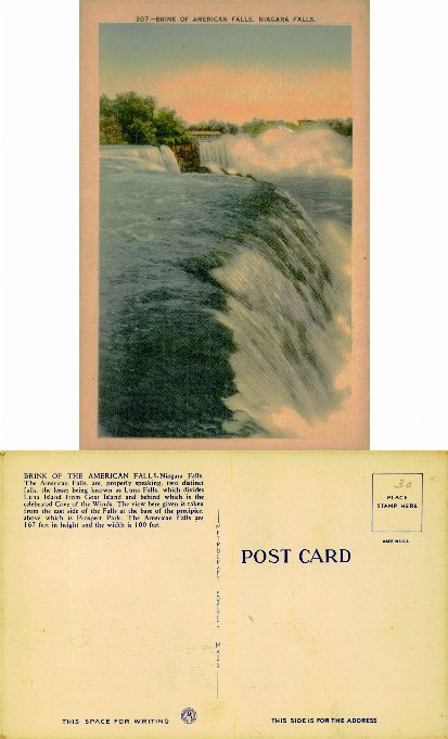 Brink of American Falls, Niagara Falls