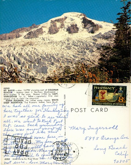 Mt. Baker and Coleman Glacier