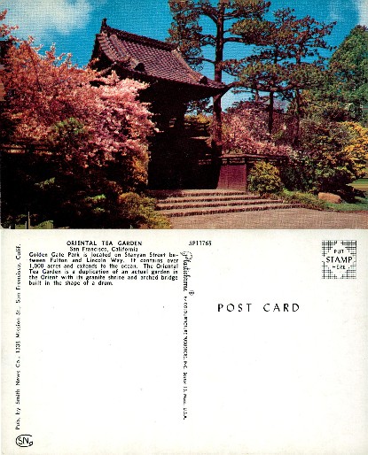 Oriental Tea Garden, San Francisco