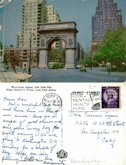 Washington Square Arch and Street Scene
