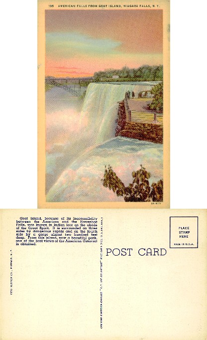 American Falls from Goat Island
