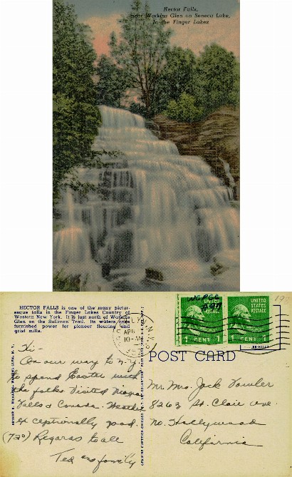 Hector Falls Waterfall