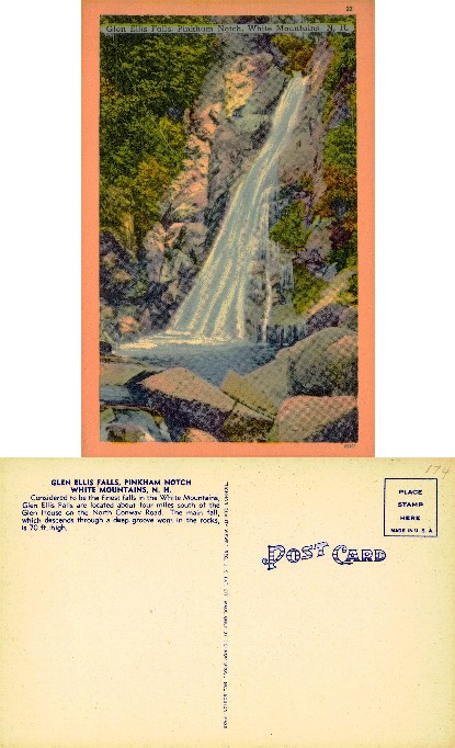 Glen Ellis Falls Waterfall