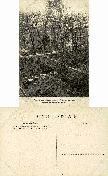 Hotel Garden View with People