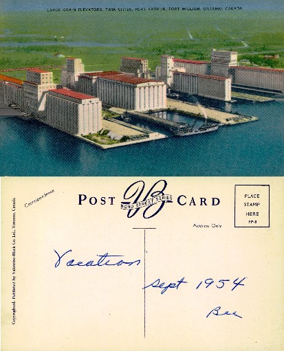 Large Grain Elevators at Twin Cities