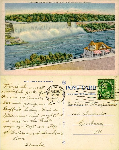 Niagara Falls Gateway to Victoria Park