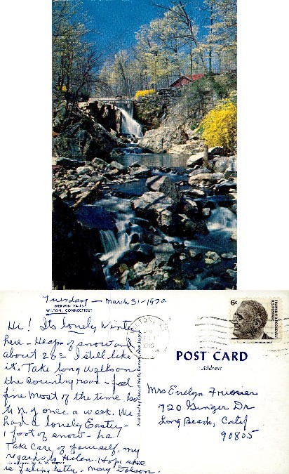 Merwin Falls Waterfall and Stream
