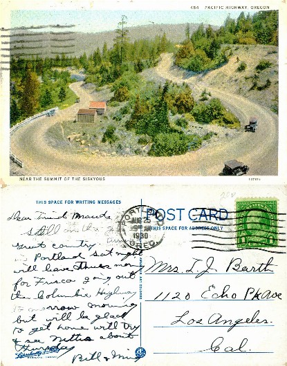 Pacific Highway Winding Mountain Road