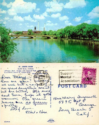 River, Bridge, and Industrial Buildings