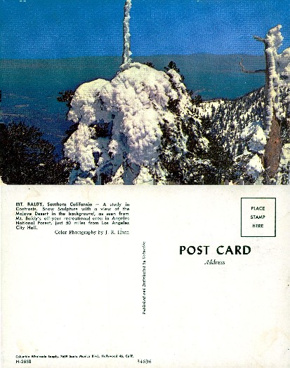 Snow-covered Mountain View