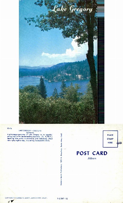 Lake Gregory Scenic View