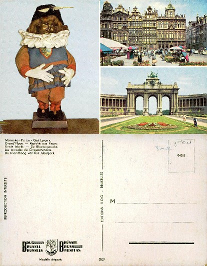 Manneken Pis, Grand'Place, Cinquantenaire Arch
