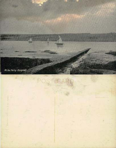 Ferry and Sailboats at Dingwall