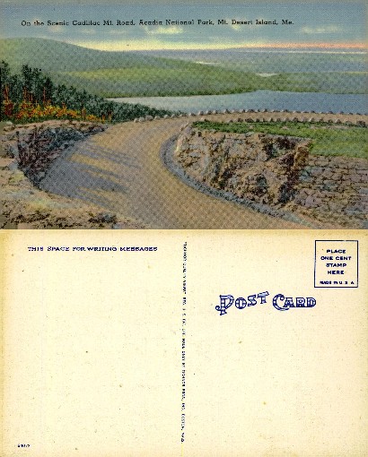 Cadillac Mountain Road, Acadia NP