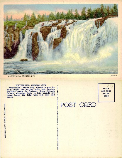 Willamette Falls, Oregon City