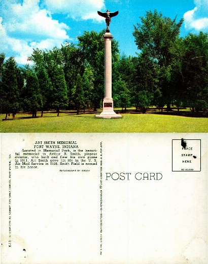 Art Smith Memorial in Park