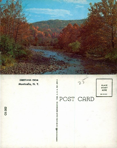 Mountain Stream, Autumn Foliage