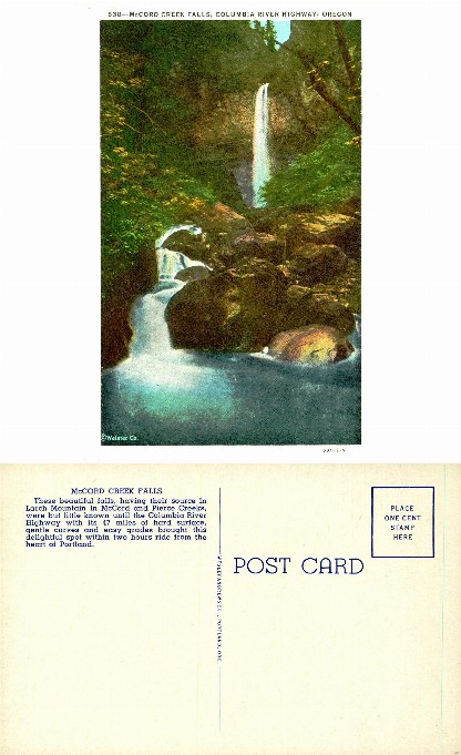 McCord Creek Falls, Waterfall