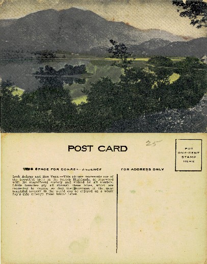 Loch Achray and Ben Venue Scenic View