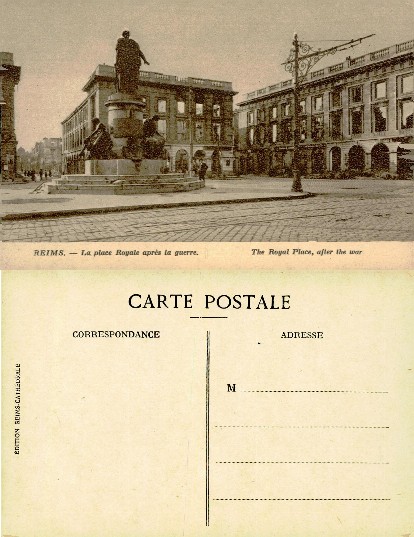 Royal Place After War, Reims