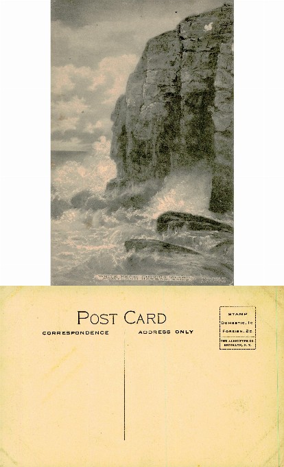 Waves Crashing on Cliff, Cushing Island