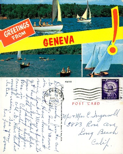 Boating and Sailing, Lake Geneva