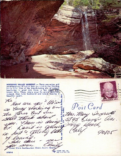Ash Cave, Hocking Valley Waterfall