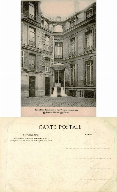 Private Hotel Glatz Entrance