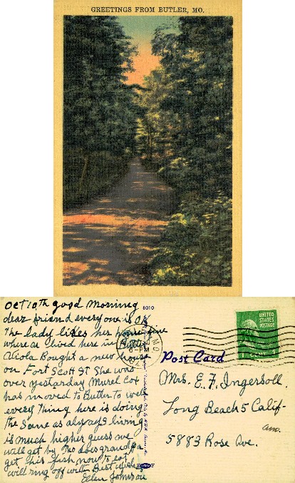 Tree-Lined Road, Butler, Missouri