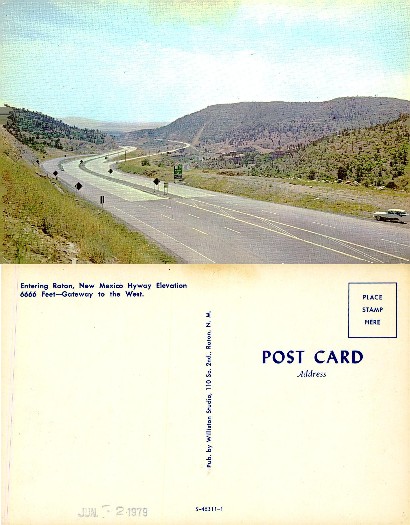 Mountain Highway Entering Raton