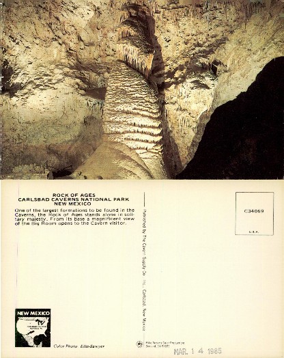 Rock of Ages, Carlsbad Caverns
