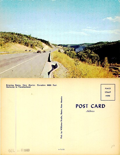 Highway through mountain pass