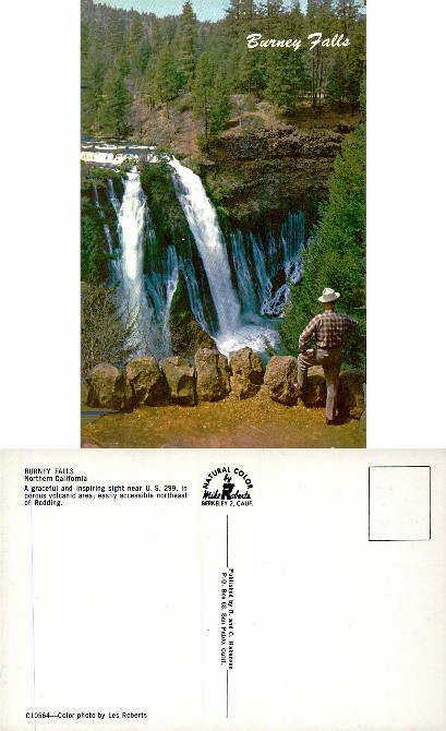 Burney Falls with Spectator