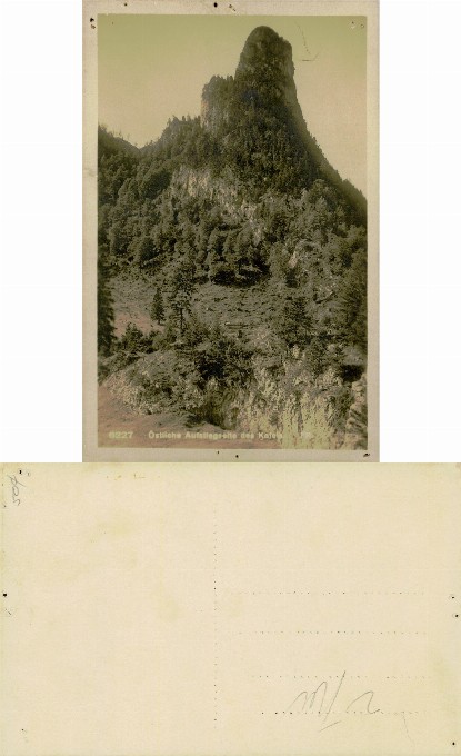 Kofel Mountain Eastern Ascent Side
