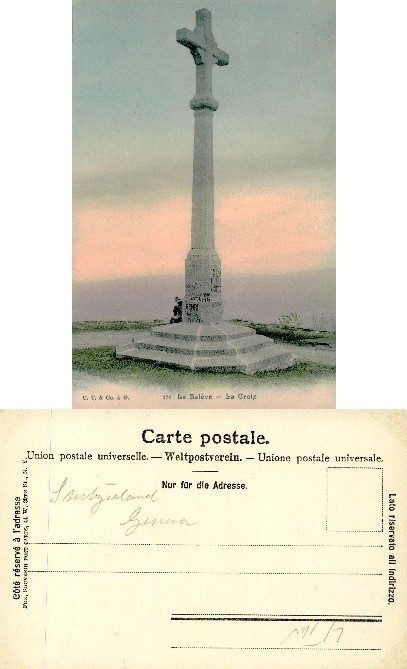 Cross Monument on Le Salève