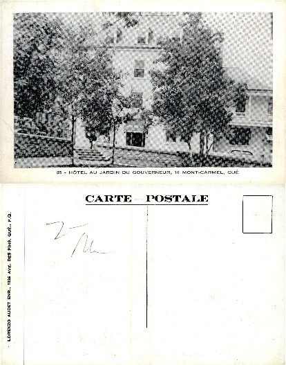 Hotel au Jardin du Gouverneur