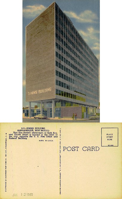 Simms Building Modern Skyscraper