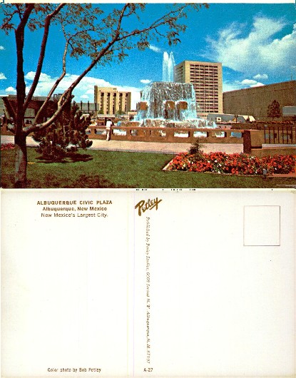 Albuquerque Civic Plaza Fountain