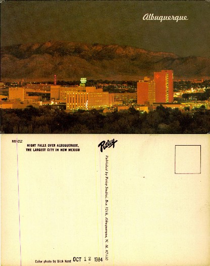 Albuquerque Skyline at Night