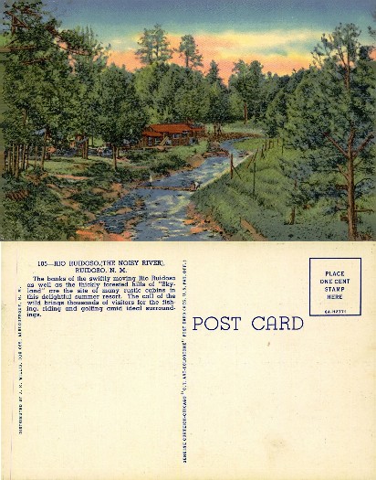 Rio Ruidoso with Rustic Cabins