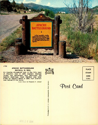 Apache Battle Ground Marker