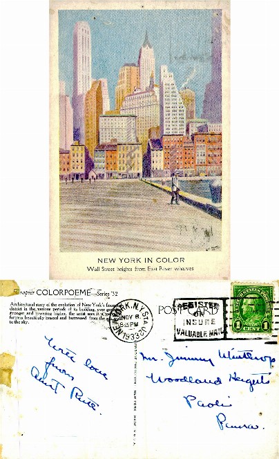 New York City Waterfront Skyline