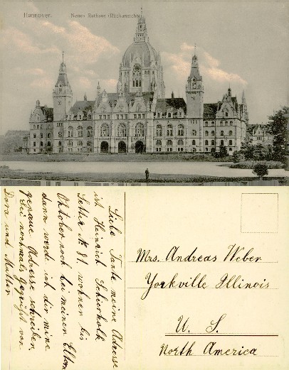 New City Hall, rear view