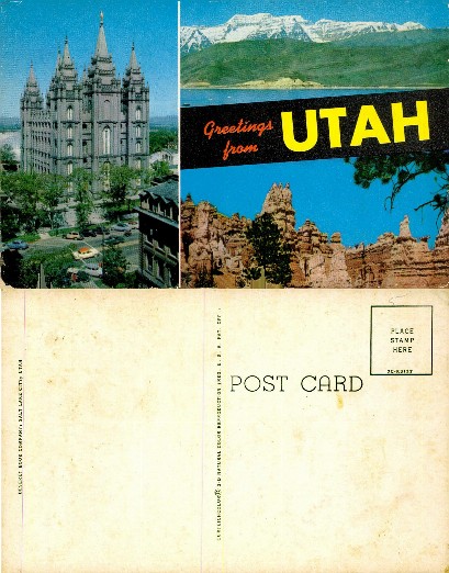 Utah Composite: Temple, Mountains, Hoodoos