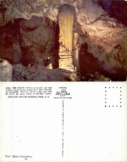 Cave Formation in Carlsbad Caverns
