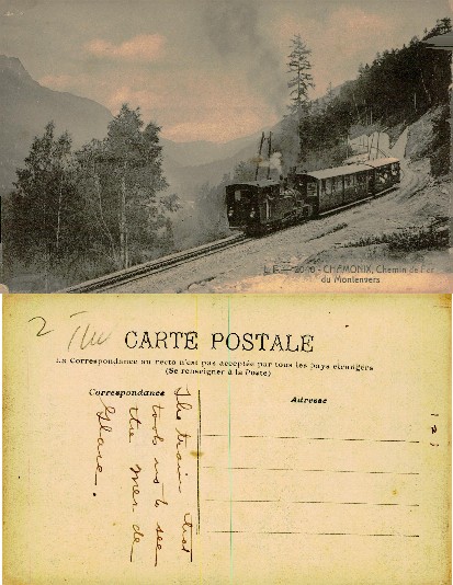 Steam Train in Mountain Landscape