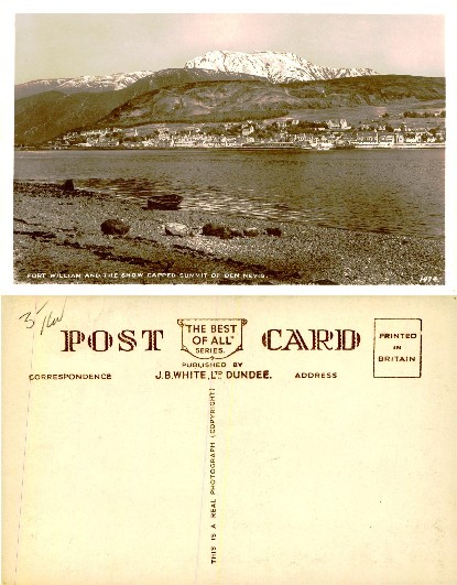 Fort William and Ben Nevis Landscape