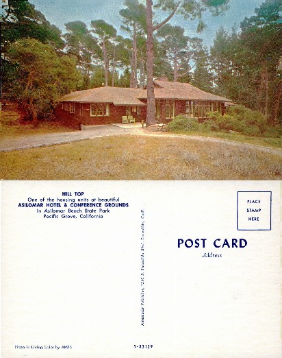 Hill Top Housing Unit at Asilomar